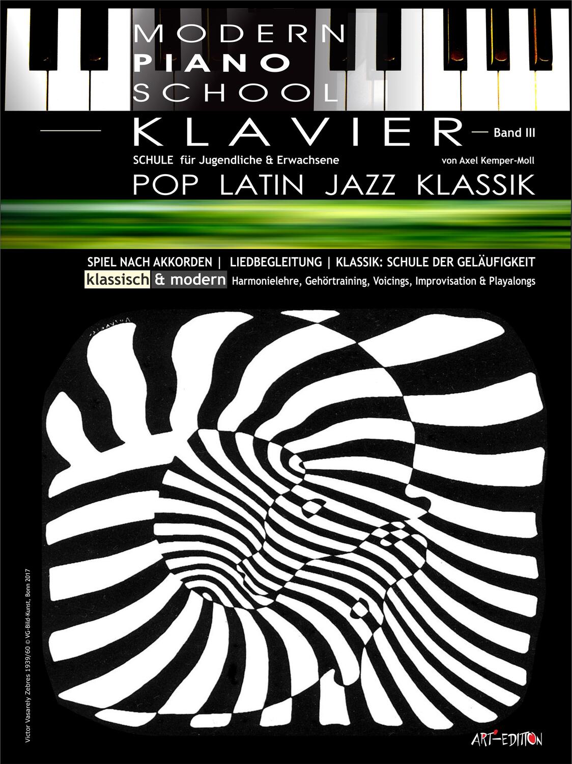 Cover: 9783947071043 | Modern Piano School 3 / Klavierschule | Axel Kemper-Moll | Broschüre