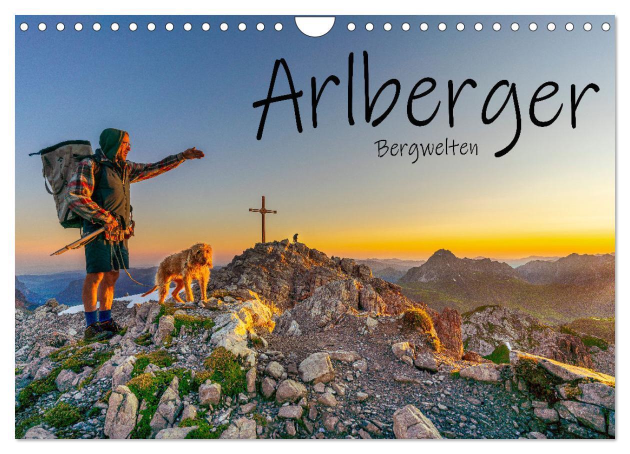 Cover: 9783675986961 | Arlberger Bergwelten (Wandkalender 2024 DIN A4 quer), CALVENDO...