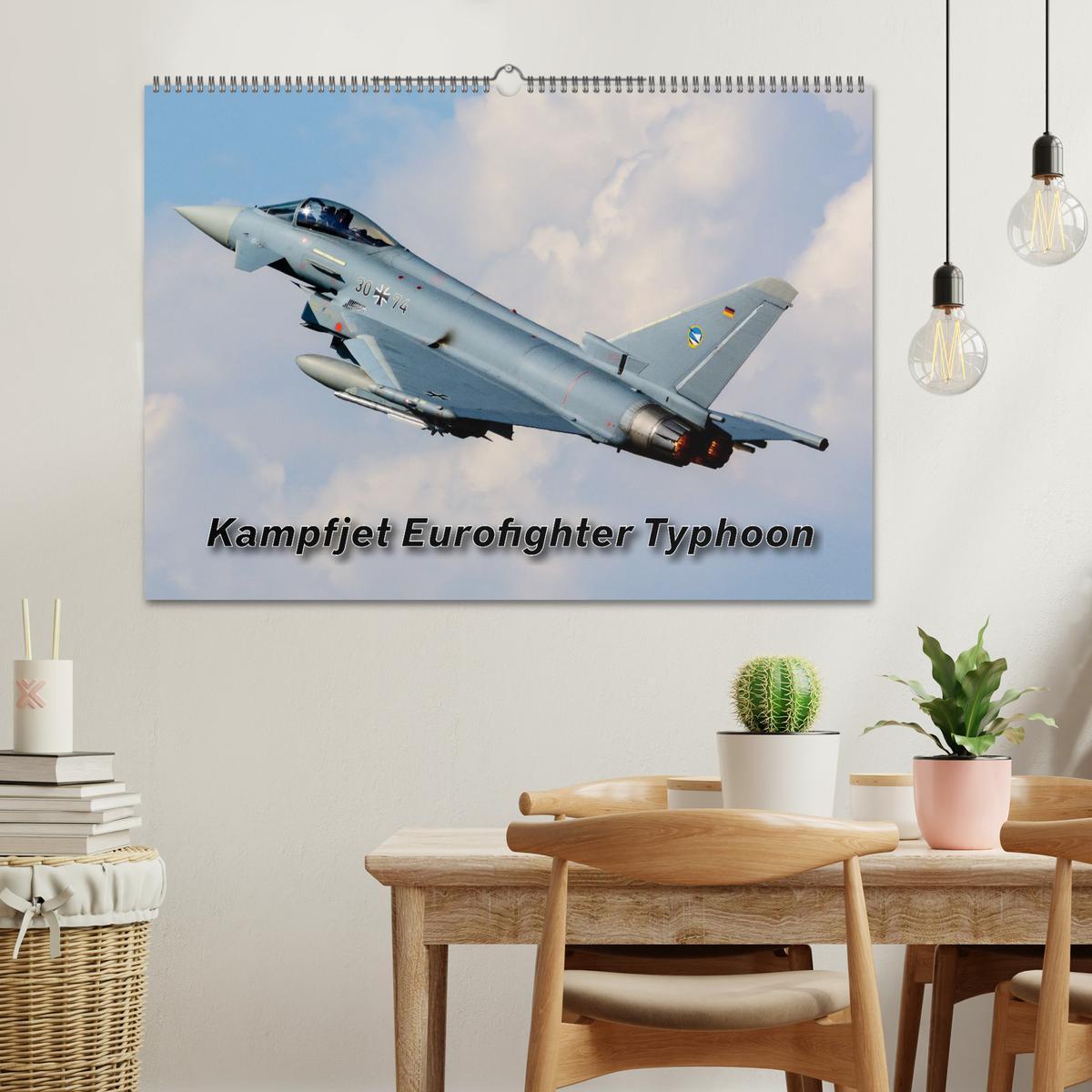 Bild: 9783435177653 | Kampfjet Eurofighter Typhoon (Wandkalender 2025 DIN A2 quer),...