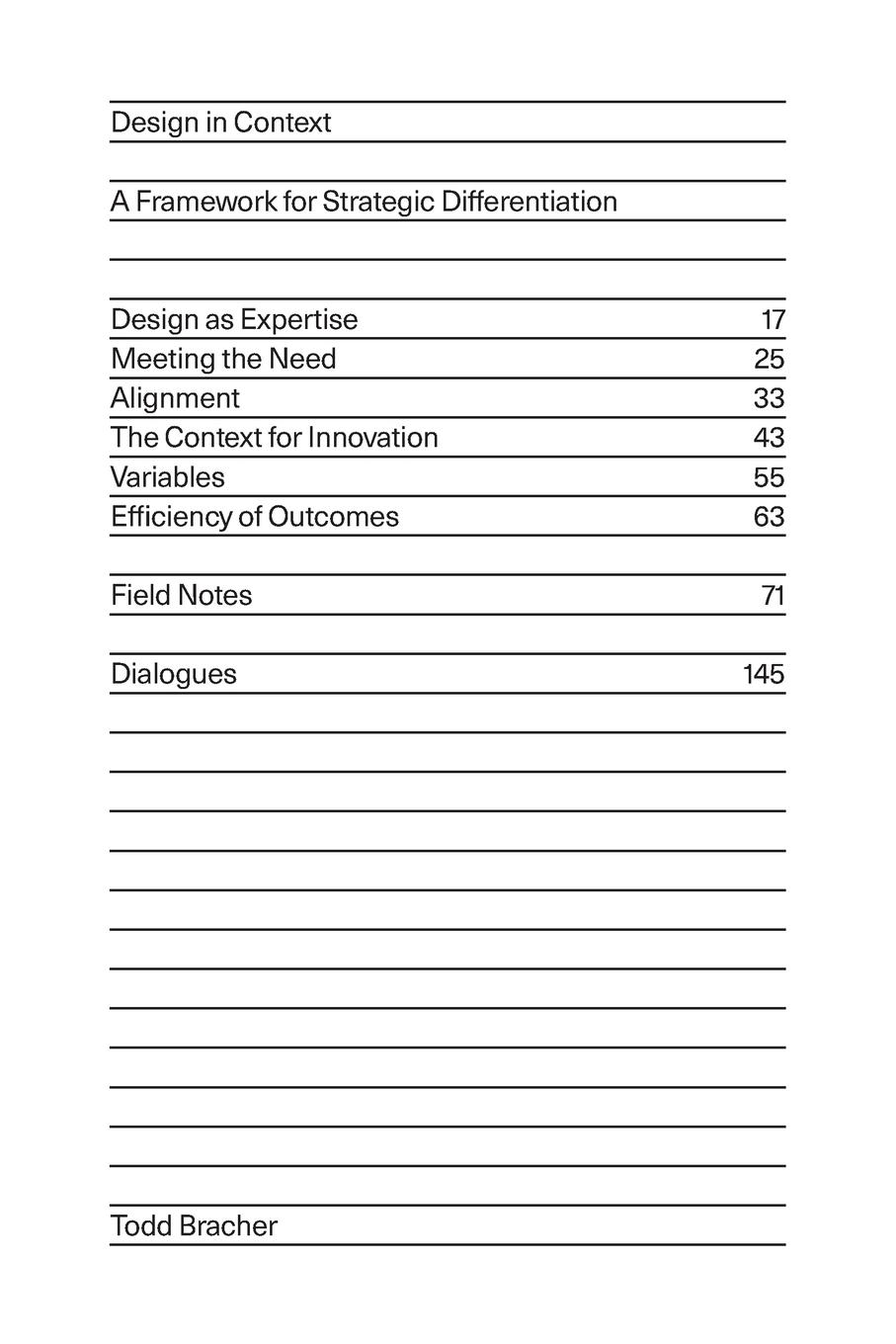 Cover: 9798990317505 | Design in Context | A Framework for Strategic Differentiation | Buch