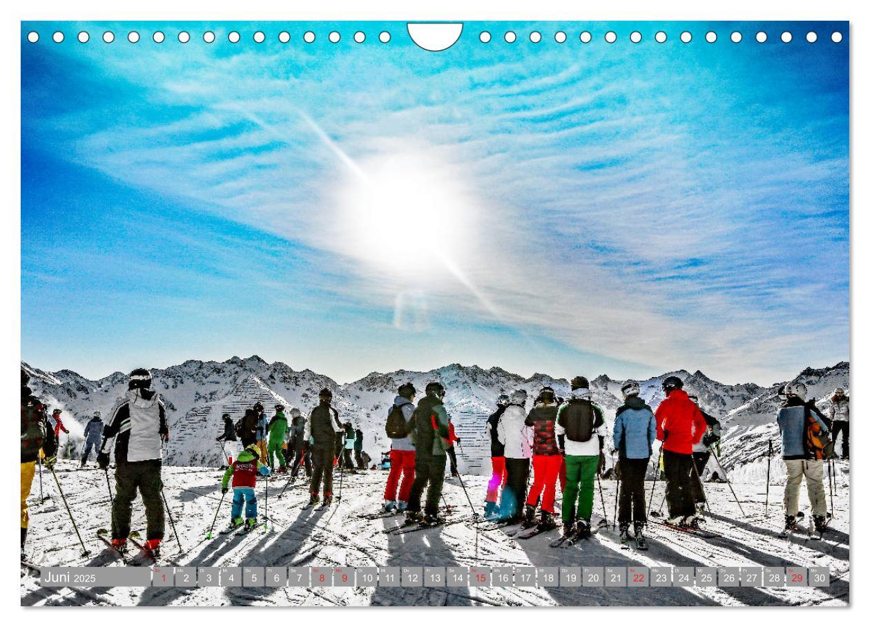 Bild: 9783435160617 | St. Anton am Arlberg (Wandkalender 2025 DIN A4 quer), CALVENDO...