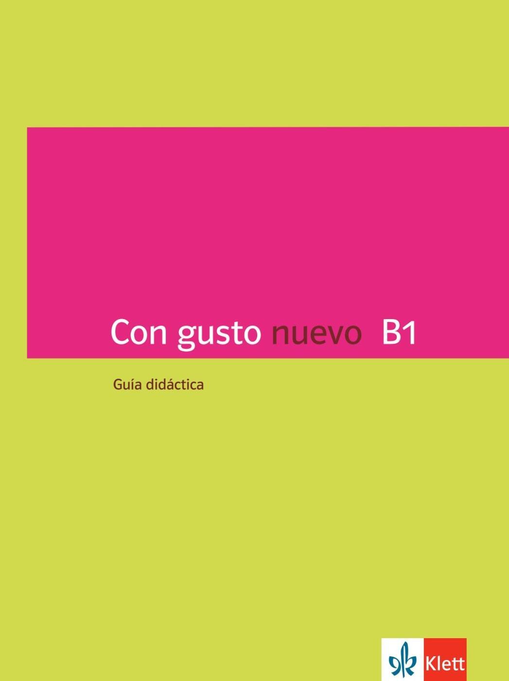 Cover: 9783125146860 | Con gusto nuevo B1. Guía didáctica | Taschenbuch | Con gusto nuevo