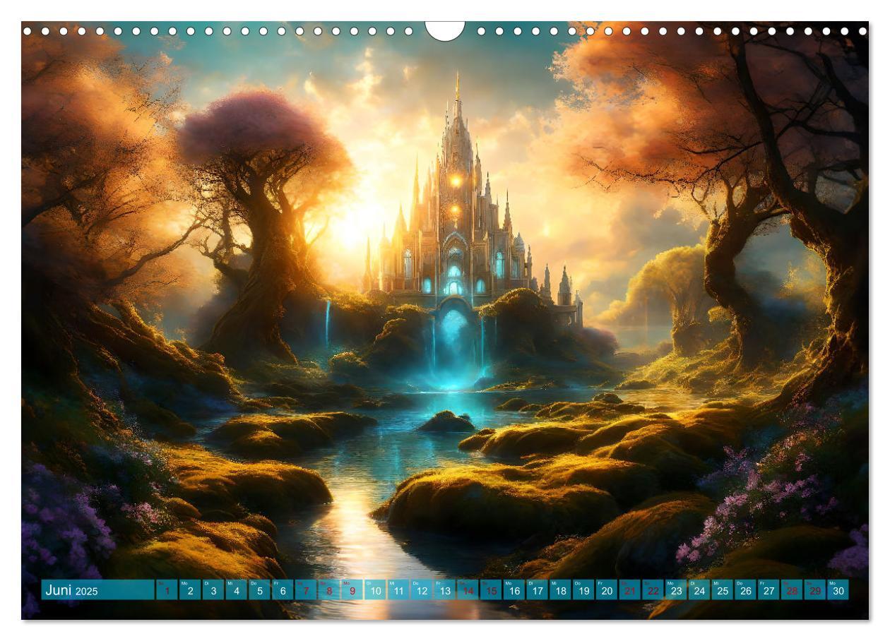 Bild: 9783457036341 | Visionen aus Atlantis (Wandkalender 2025 DIN A3 quer), CALVENDO...