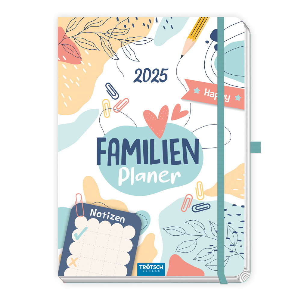 Cover: 4251901507235 | Trötsch Wochenbuch Familienplaner 2025 | Wochenkalender | Co.KG | 2025