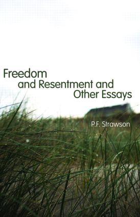 Cover: 9780415448505 | Freedom and Resentment and Other Essays | P.F. Strawson | Taschenbuch