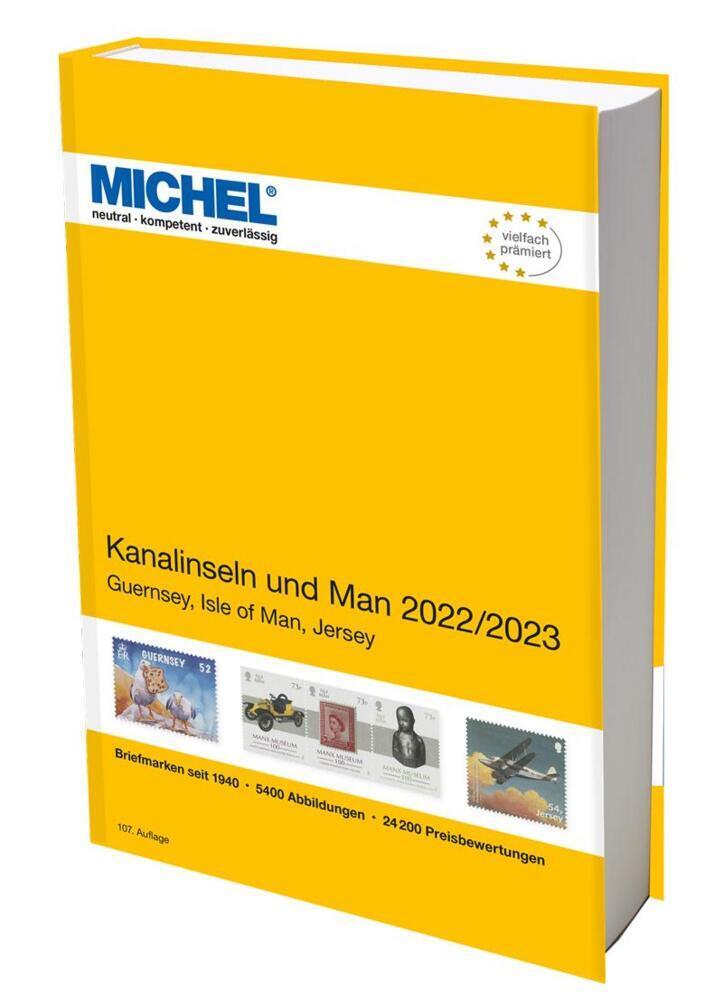 Cover: 9783954023943 | Kanalinseln und Man 2022/2023 | Europa Teil 14 | MICHEL-Redaktion