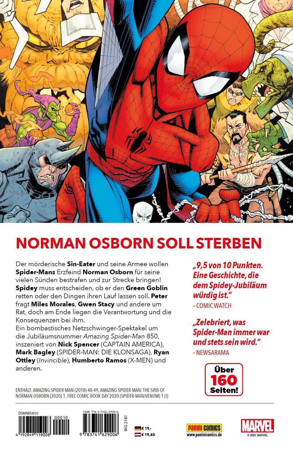 Rückseite: 9783741629006 | Spider-Man - Neustart | Bd. 10: Green Goblin kehrt zurück | Buch