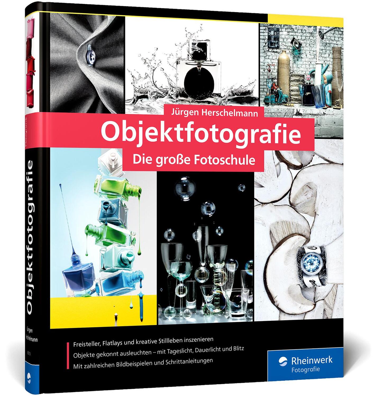 Cover: 9783836280198 | Objektfotografie | Jürgen Herschelmann | Buch | Rheinwerk Fotografie
