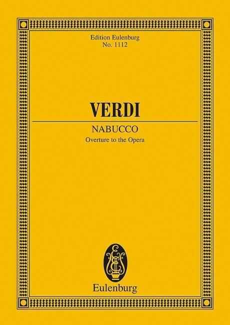 Cover: 9783795761622 | Nabucco | Giuseppe Verdi | Buch | 52 S. | Deutsch | 1985