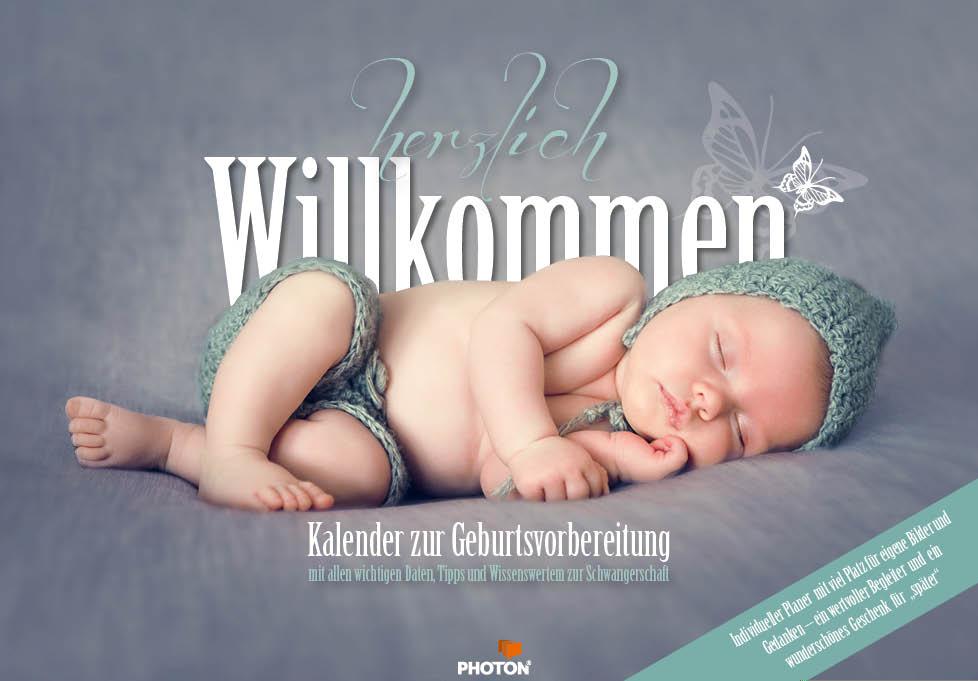 Cover: 9783945834336 | "SCHWANGERSCHAFTSKALENDER "Willkommen" | Individueller Wochenkalender