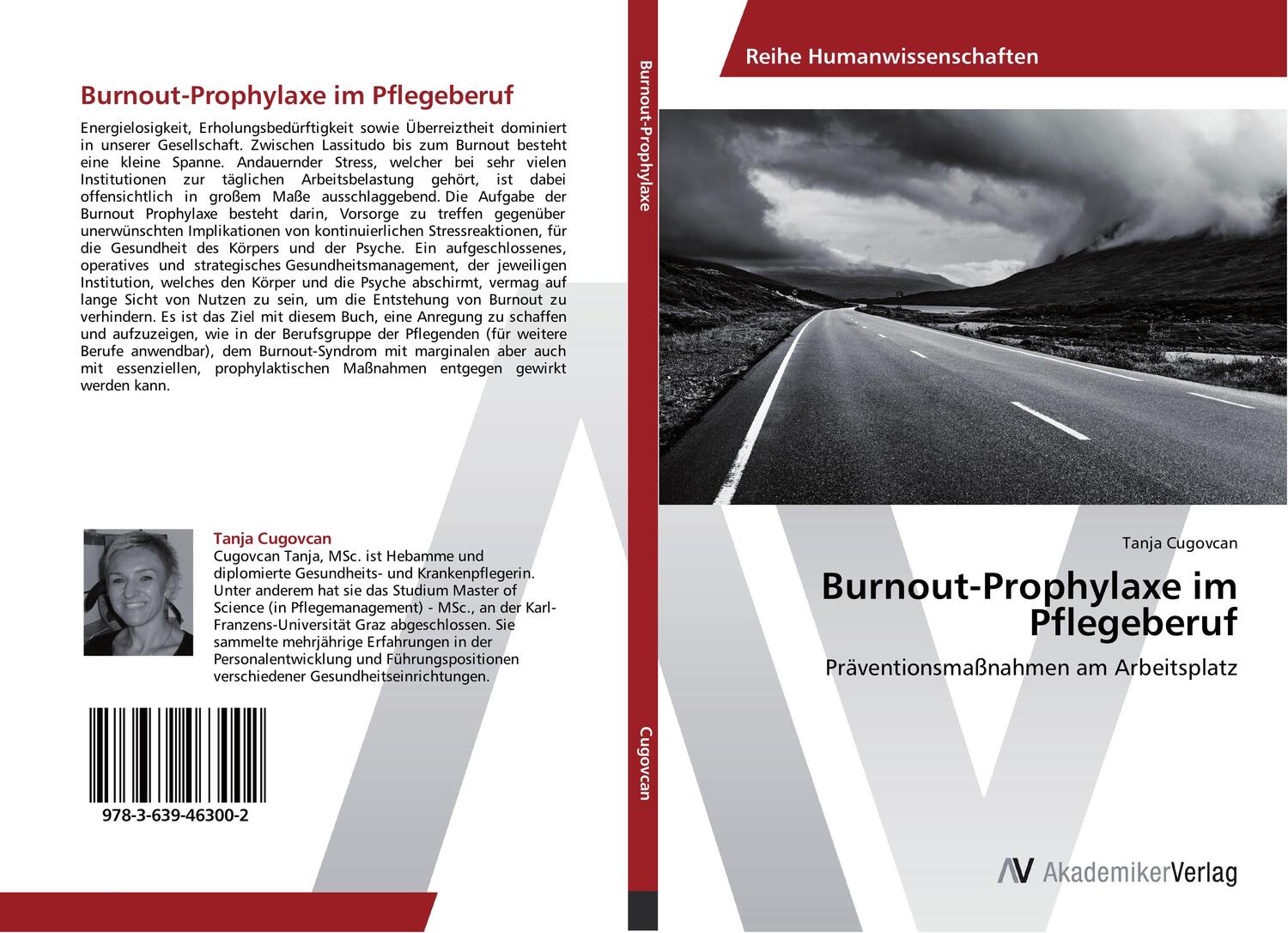Cover: 9783639463002 | Burnout-Prophylaxe im Pflegeberuf | Tanja Cugovcan | Taschenbuch