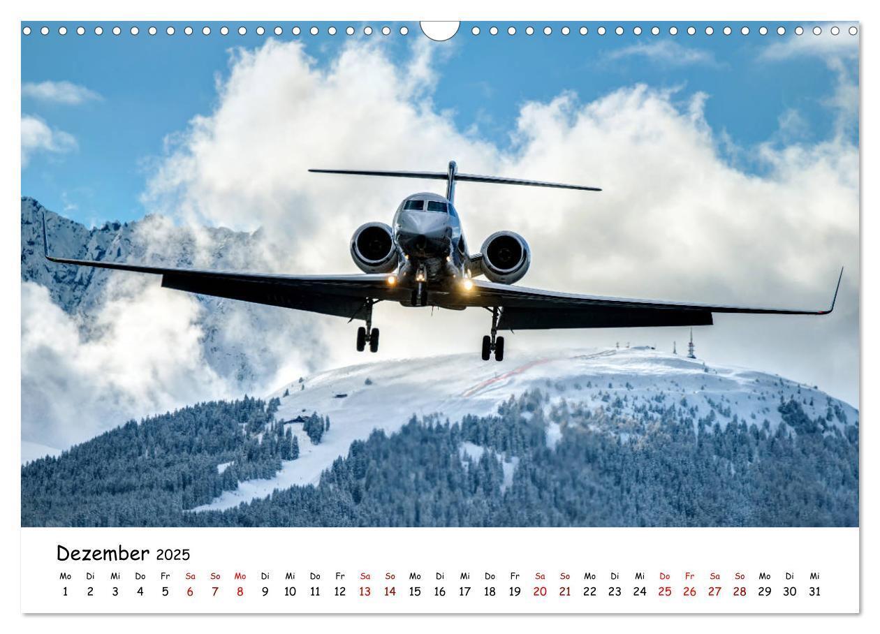 Bild: 9783435122547 | Flugzeuge in beeindruckender Kulisse (Wandkalender 2025 DIN A3...