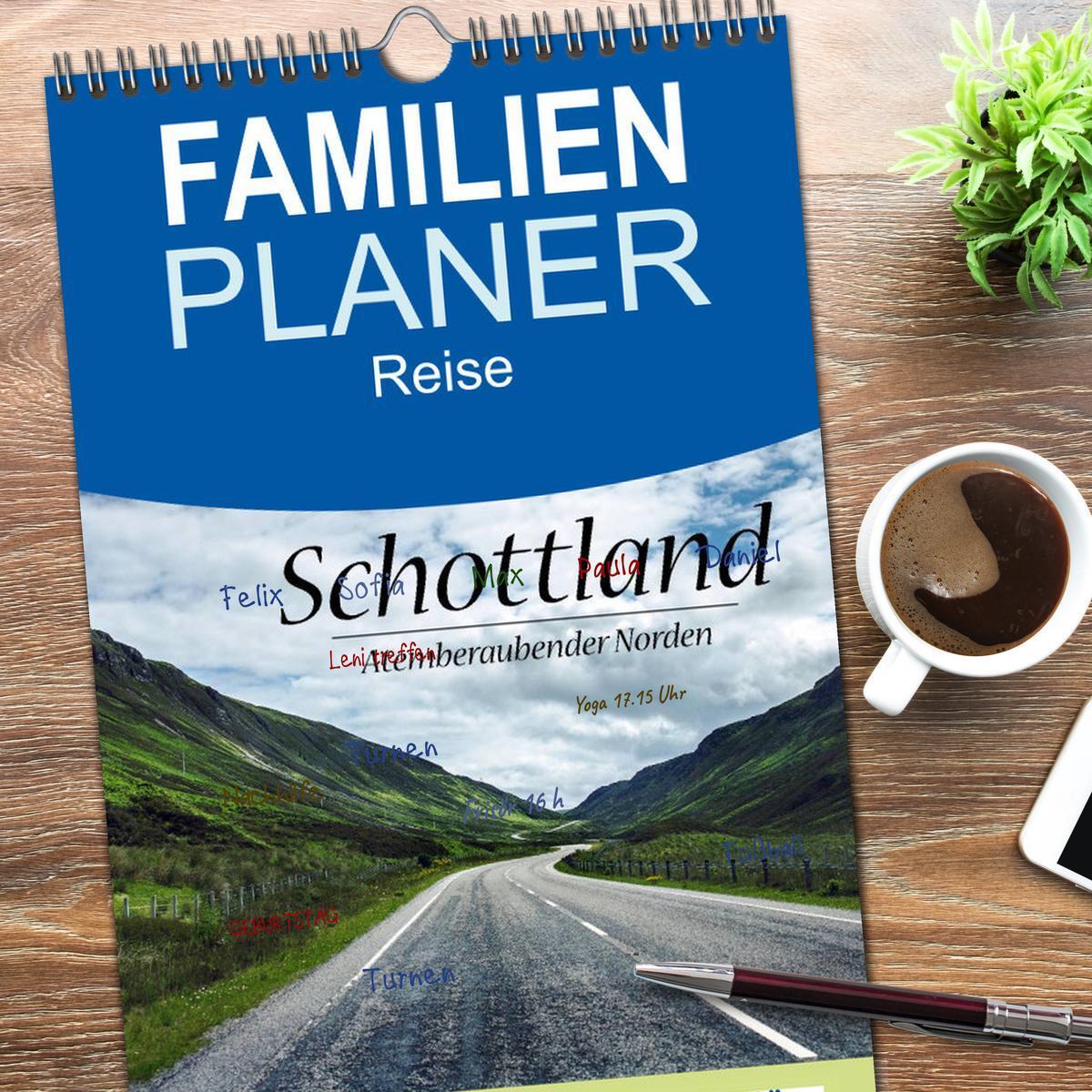 Bild: 9783457105771 | Familienplaner 2025 - Schottland, Atemberaubender Norden mit 5...