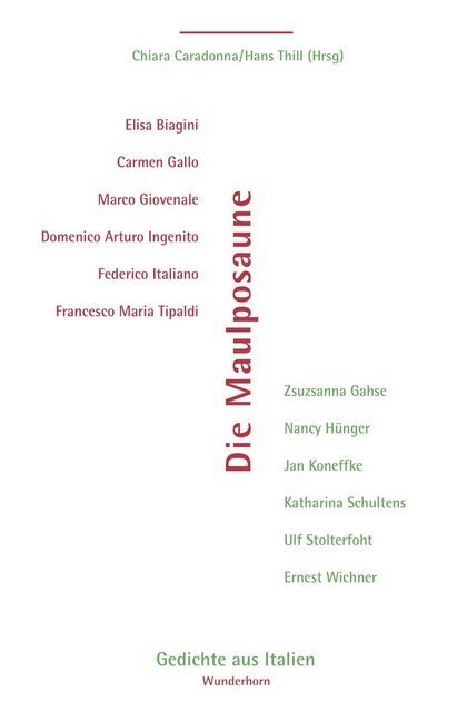 Cover: 9783884236239 | Die Maulposaune | Gedichte aus Italien, Dt/ital, Poesie der Nachbarn