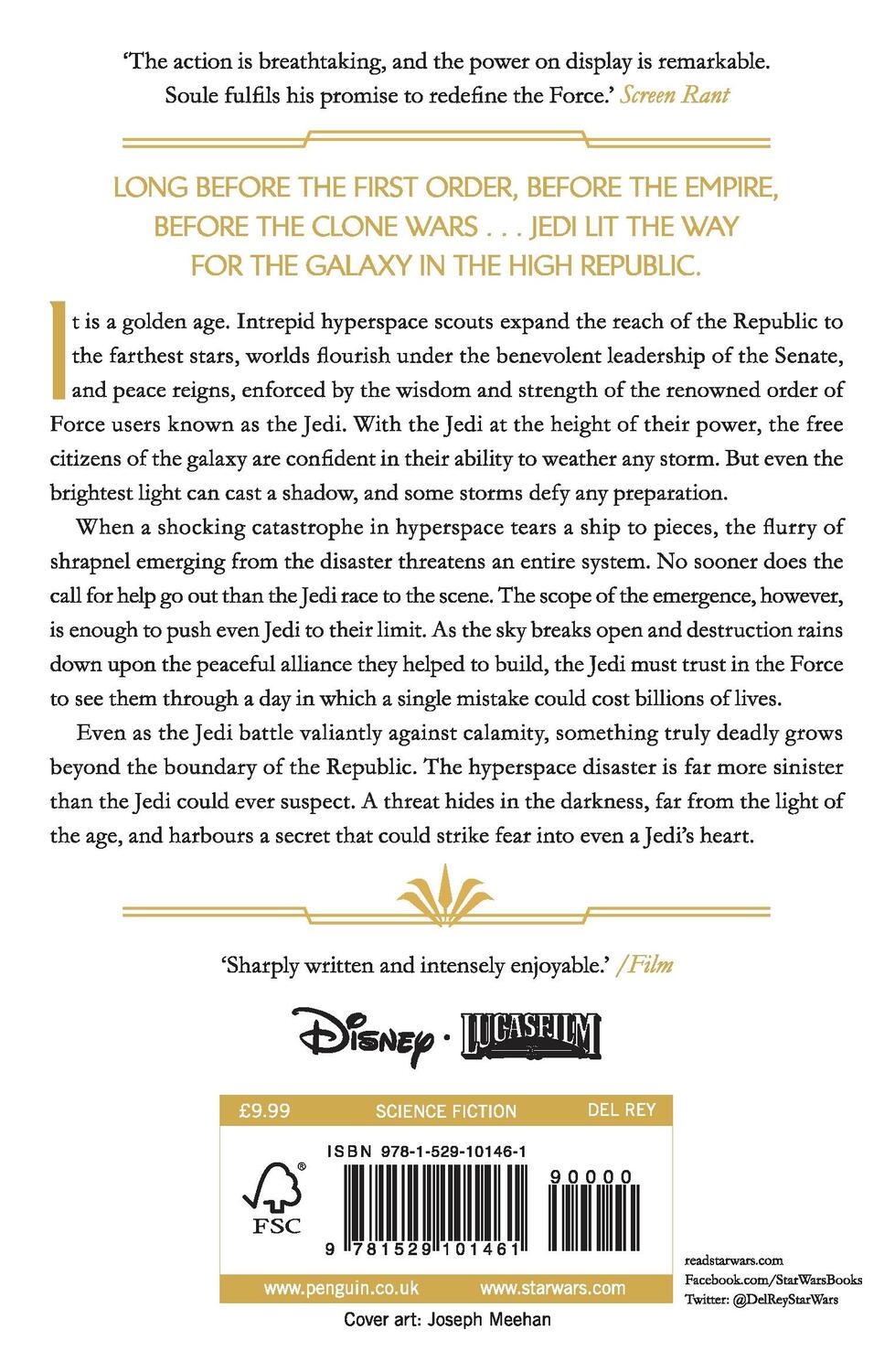 Rückseite: 9781529101461 | Star Wars: Light of the Jedi (The High Republic) | Charles Soule