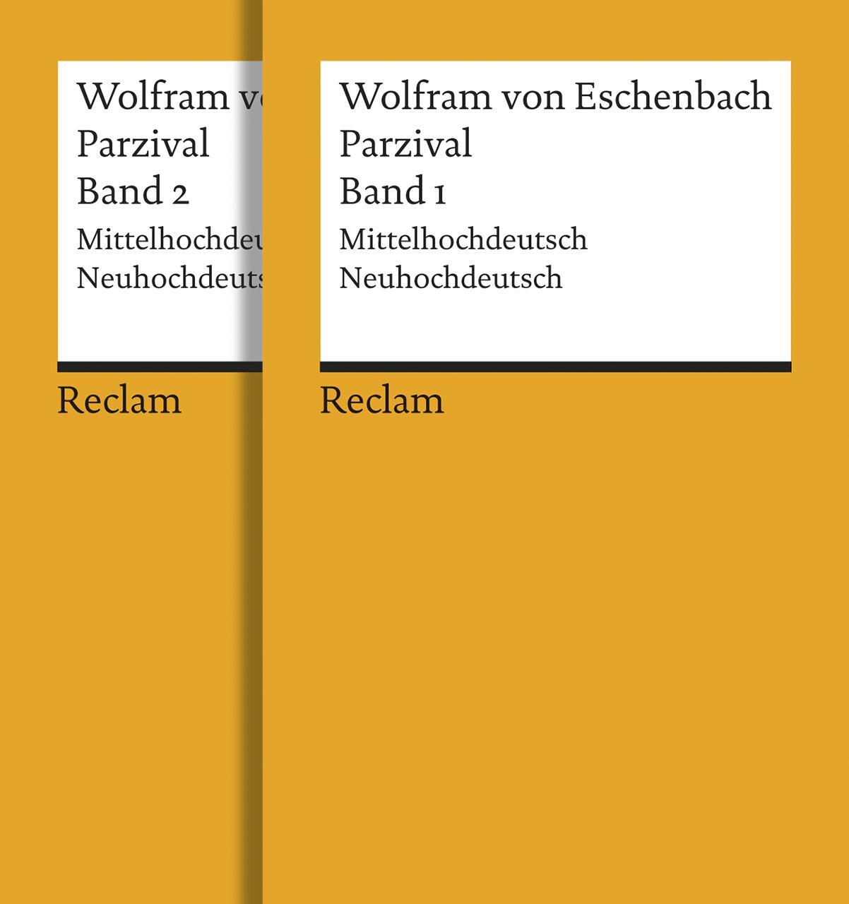 Cover: 9783150187661 | Parzival | Band 1 und 2 | Wolfram von Eschenbach | Taschenbuch | 2011