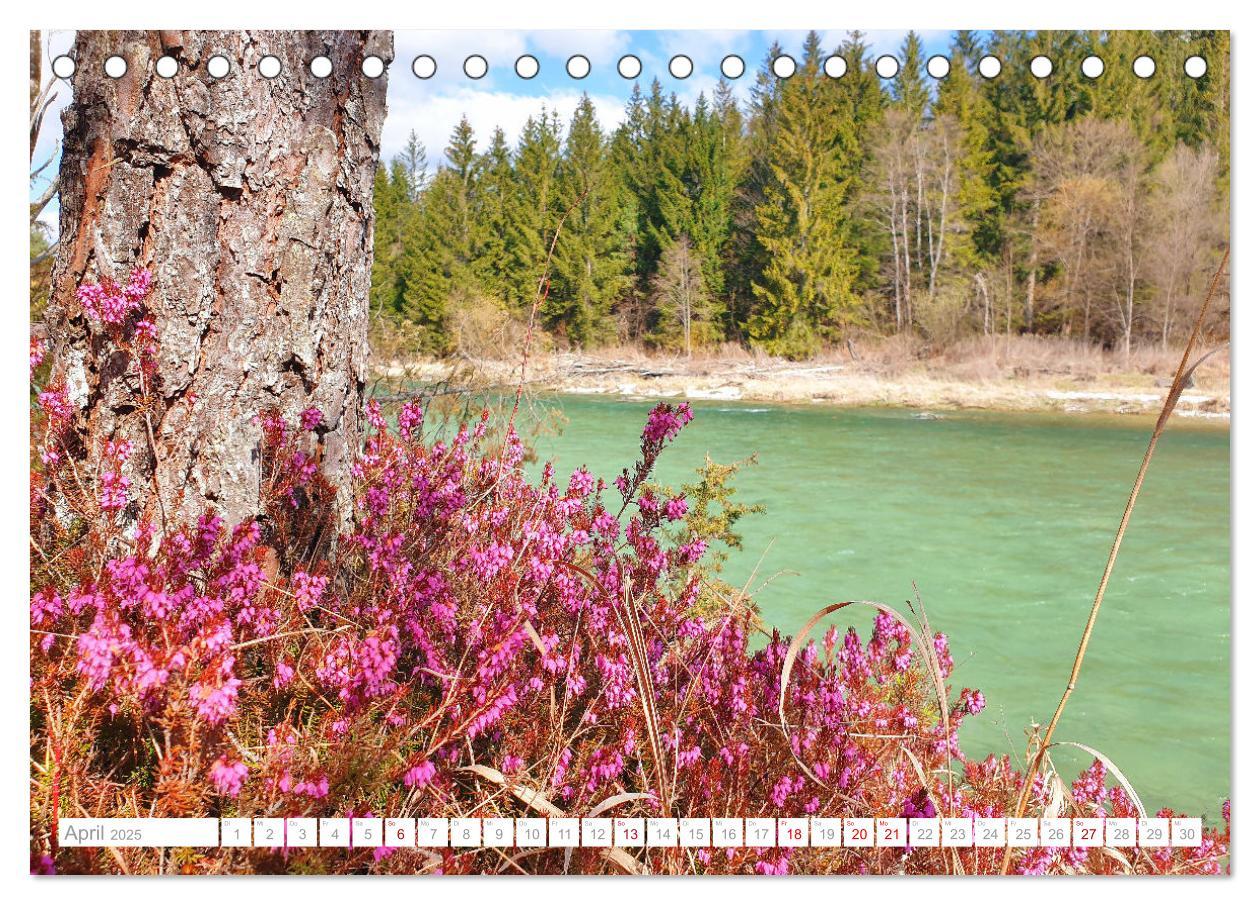 Bild: 9783383953033 | Meine Isar bei Geretsried (Tischkalender 2025 DIN A5 quer),...