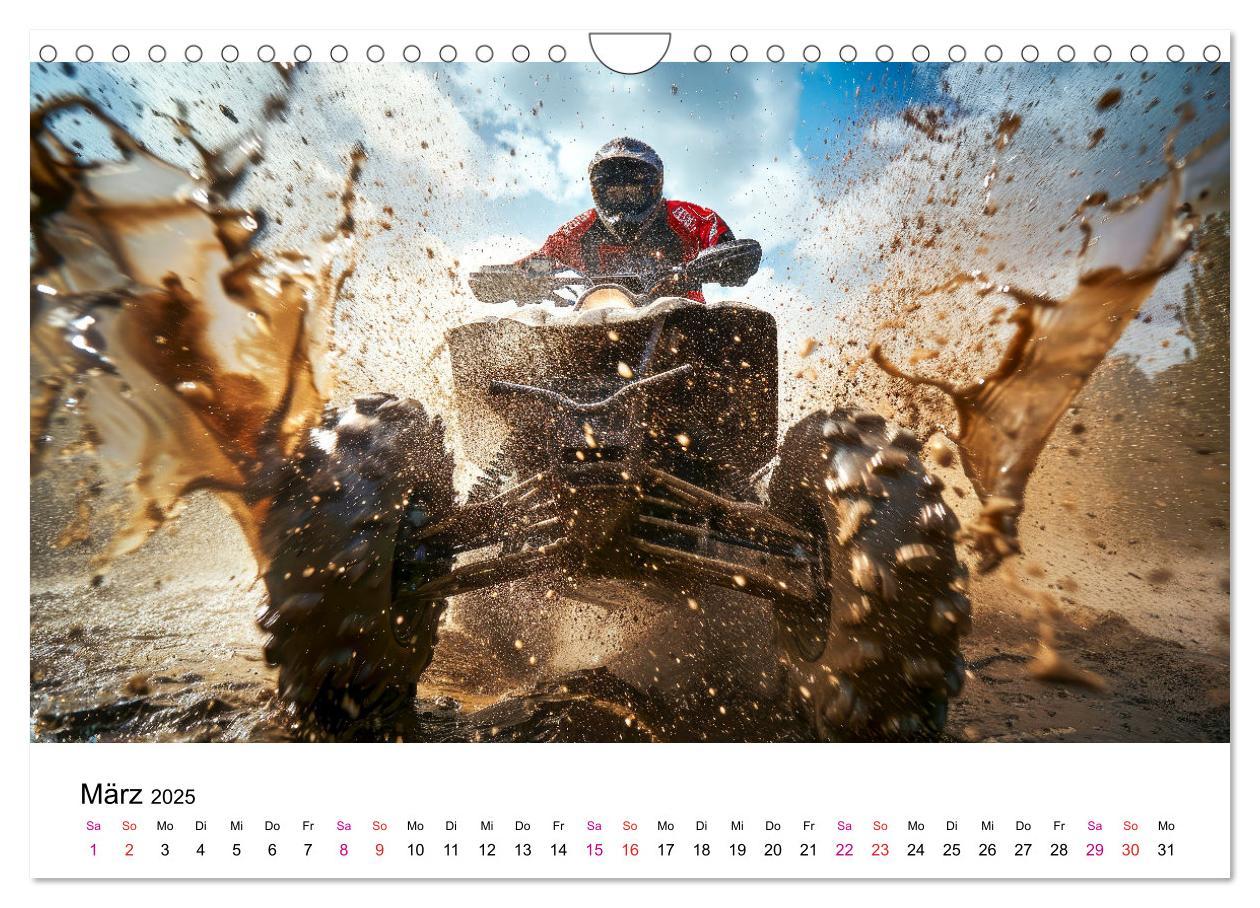 Bild: 9783457146651 | Quad Erlebnisse (Wandkalender 2025 DIN A4 quer), CALVENDO...