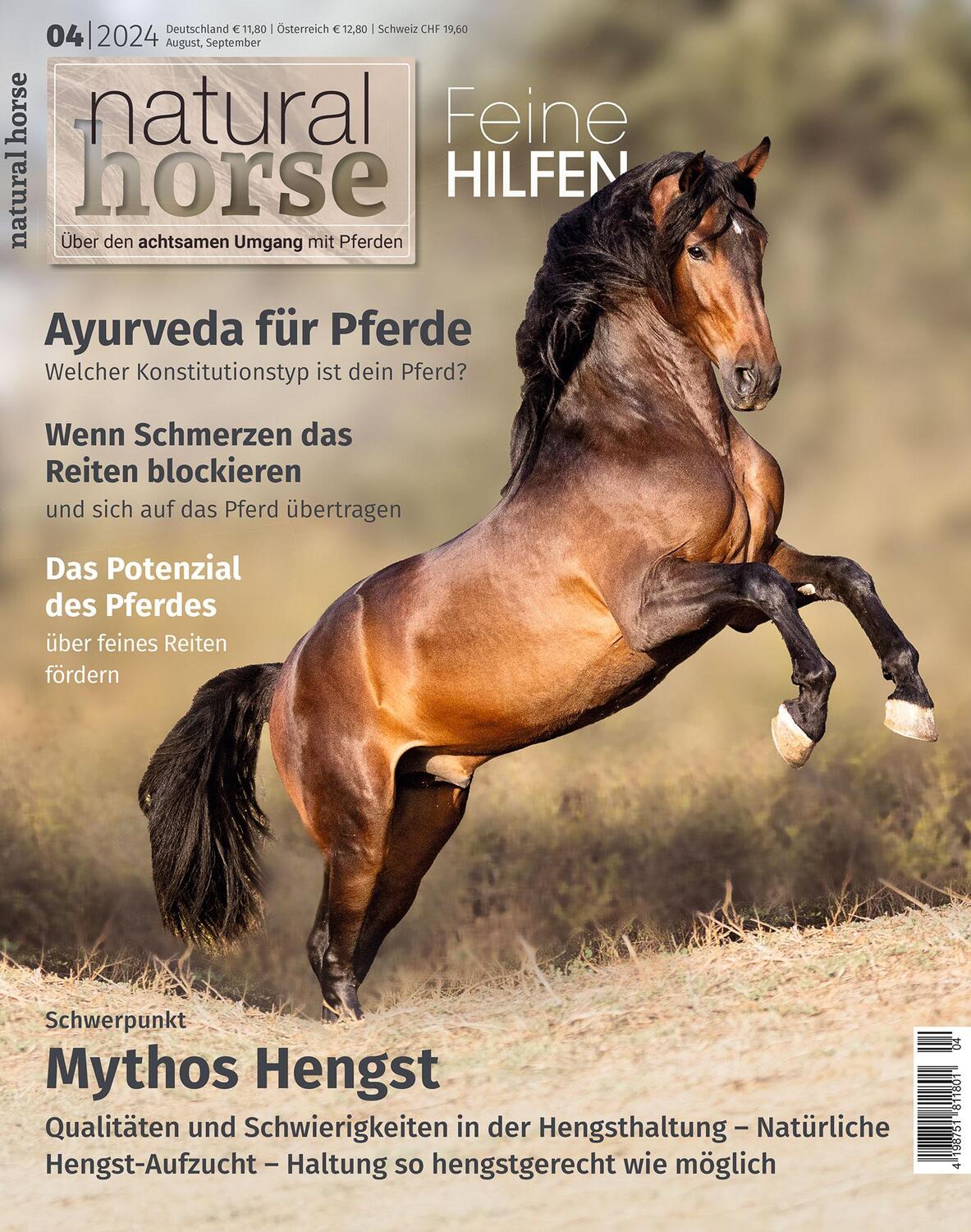 Cover: 9783958471528 | Natural Horse 52 | Mythos Hengst | Taschenbuch | Deutsch | 2024