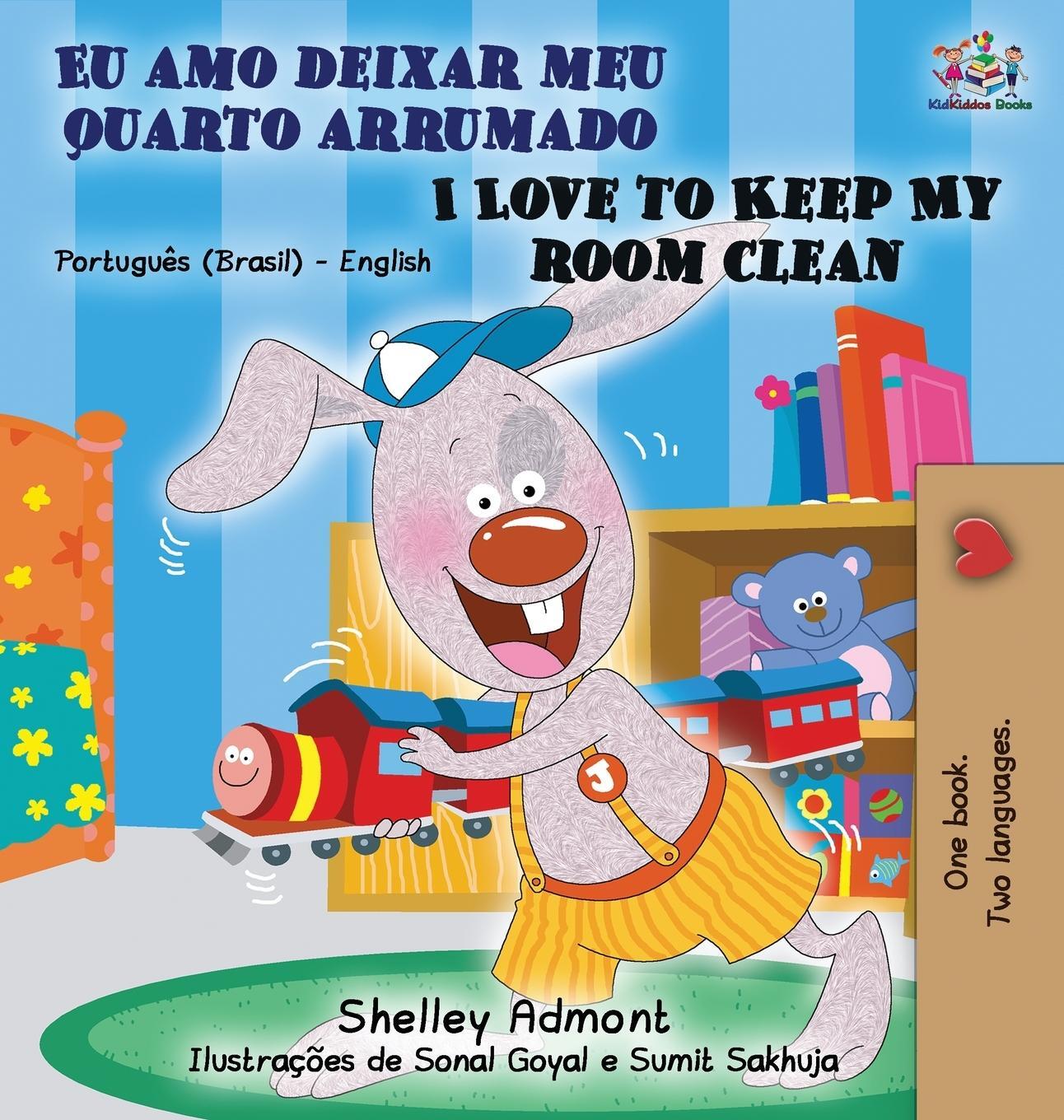 Cover: 9781525915734 | I Love to Keep My Room Clean (Portuguese English Bilingual Book -...
