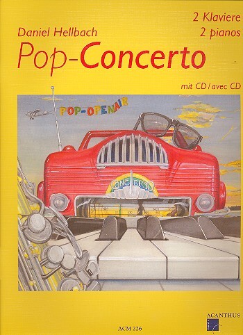 Cover: 9990051570878 | Pop-Concerto | 2 Klaviere/2 Pianos, Noten, Dt/engl/frz, mit CD | 20 S.