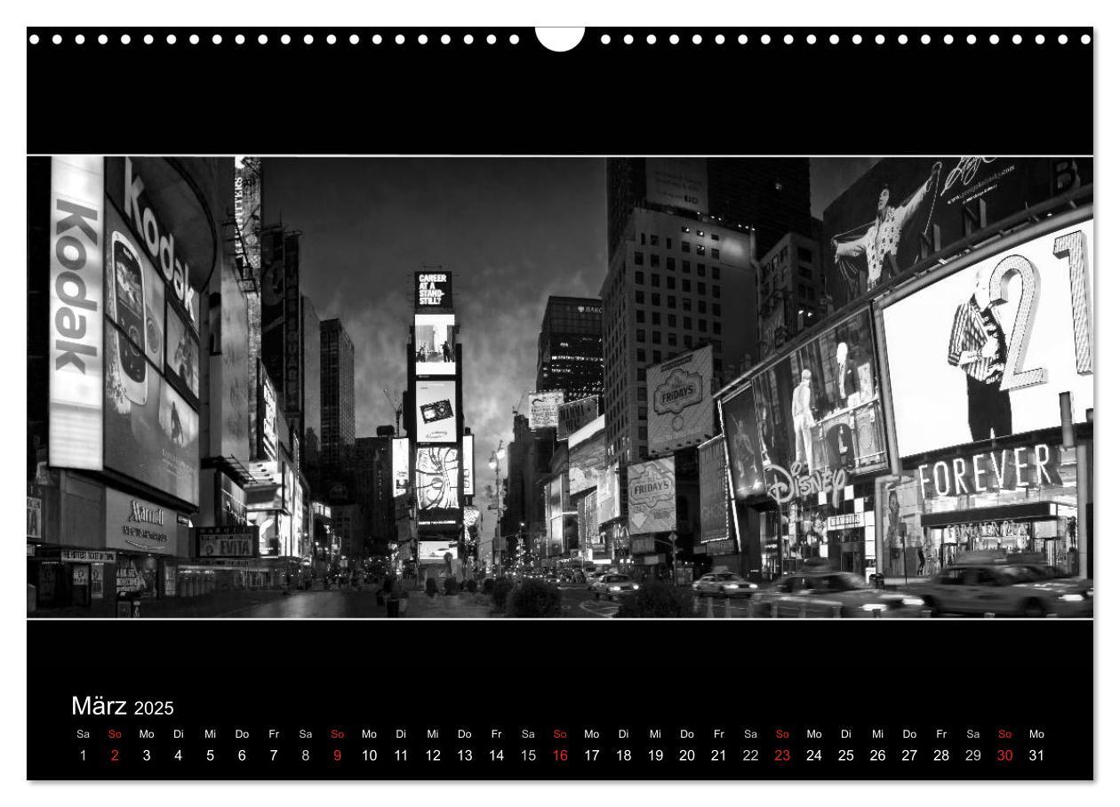 Bild: 9783435773220 | NEW YORK CITY Höhepunkte im Panoramaformat (Wandkalender 2025 DIN...