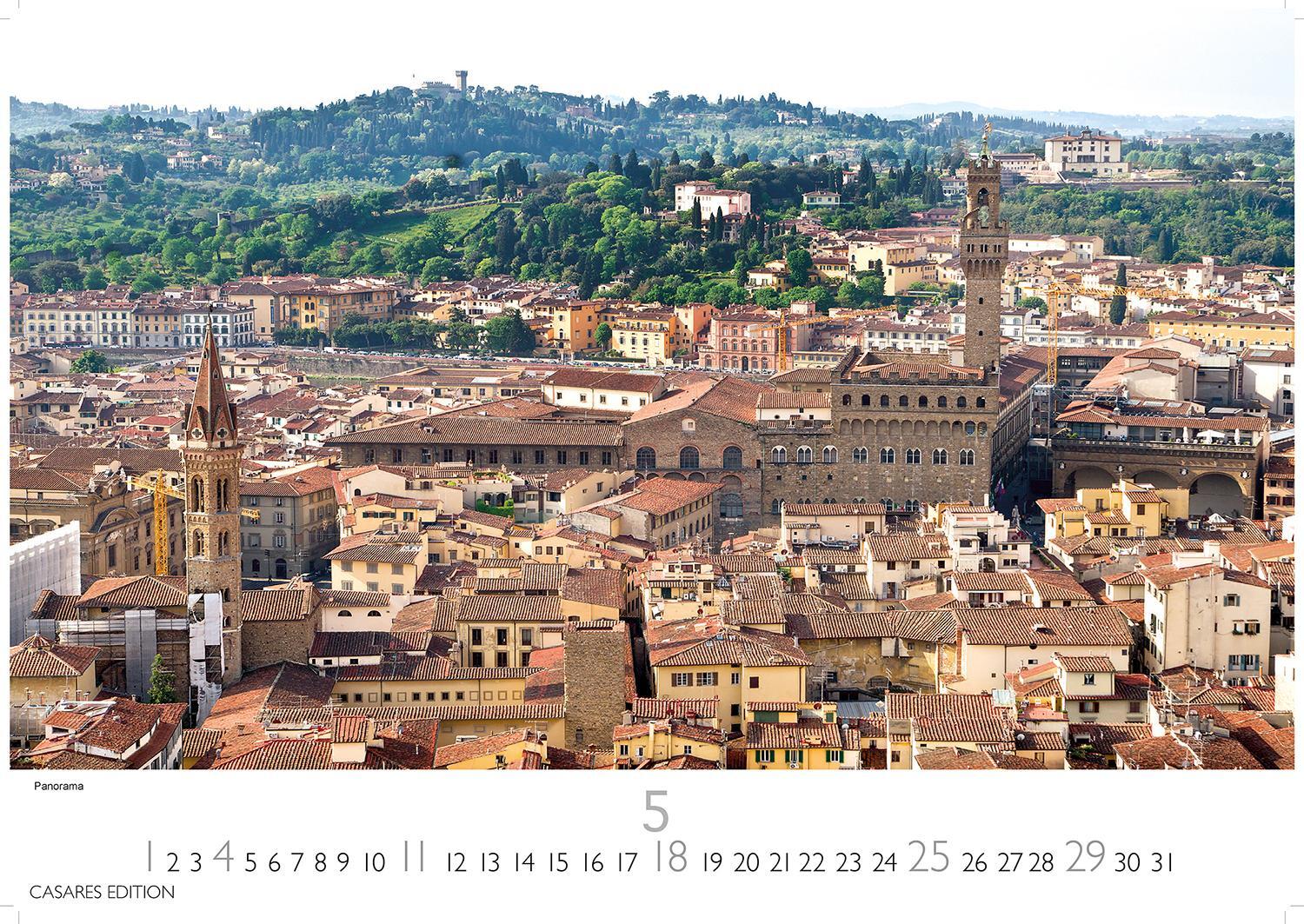 Bild: 9781835240038 | Florenz 2025 S 24x35 cm | Kalender | 14 S. | Deutsch | 2025