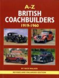 Cover: 9780954998165 | A-Z of British Coachbuilders 1919-1960 | Nick Walker | Buch | Englisch