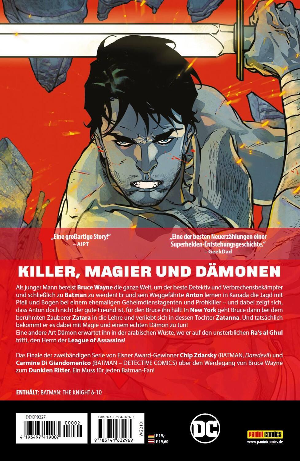 Rückseite: 9783741632969 | Batman: Die Reise | Bd. 2 (von 2) | Chip Zdarsky (u. a.) | Taschenbuch