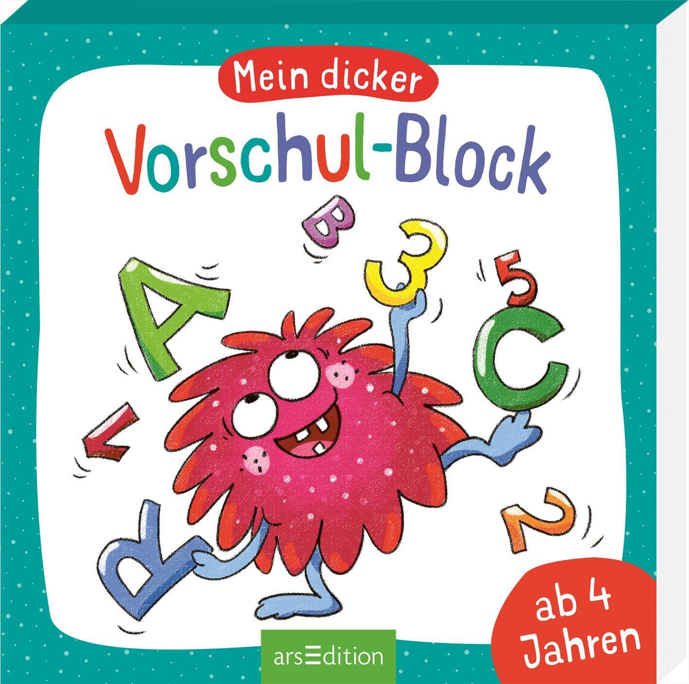 Cover: 9783845853796 | Mein dicker Vorschul-Block | Ab 5 Jahren | Taschenbuch | Softcover
