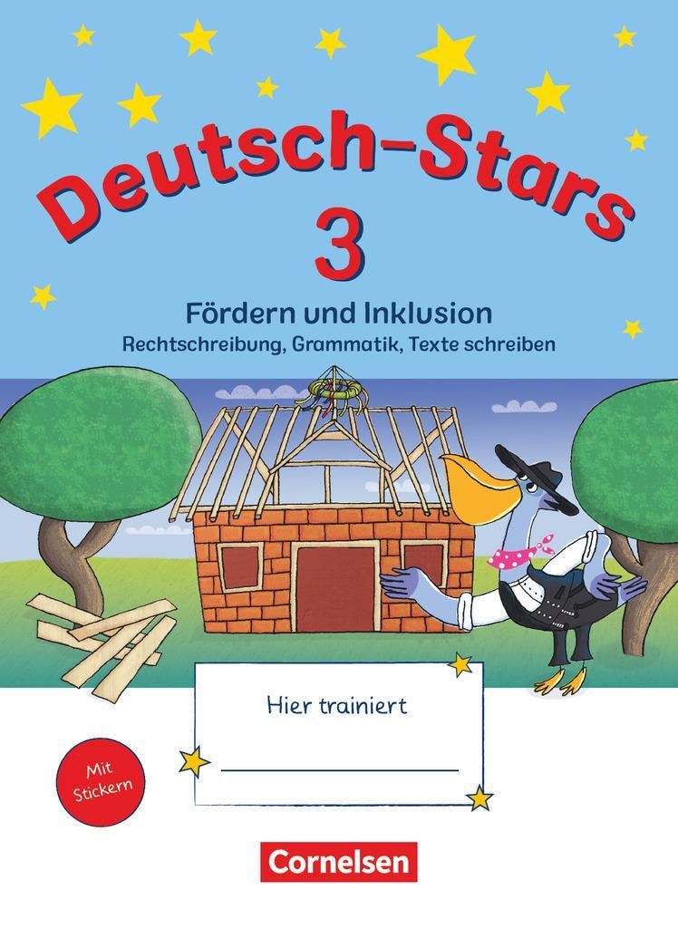 Cover: 9783060848102 | Deutsch-Stars 3. Schuljahr. Fördern und Inklusion - Übungsheft. Mit...