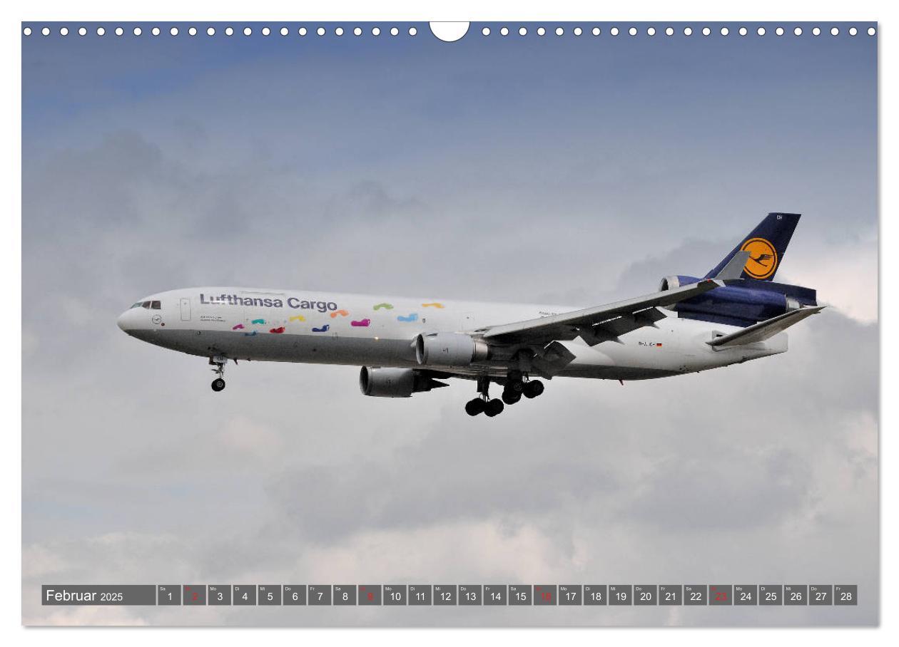 Bild: 9783435208913 | Flugzeuge zwischen Himmel und Erde (Wandkalender 2025 DIN A3 quer),...