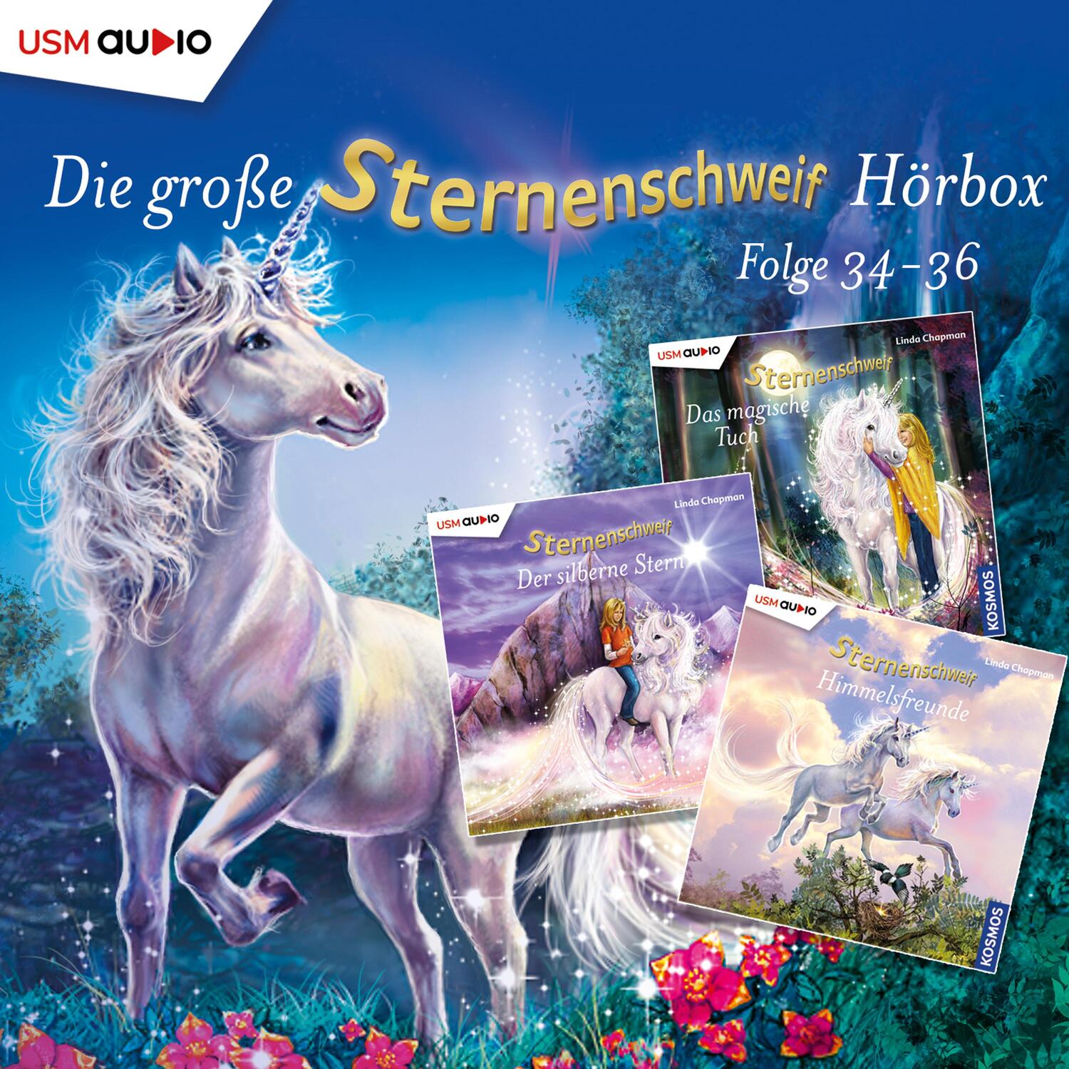 Cover: 9783803237415 | Die große Sternenschweif Hörbox Folgen 34-36 (3 Audio CDs) | Chapman
