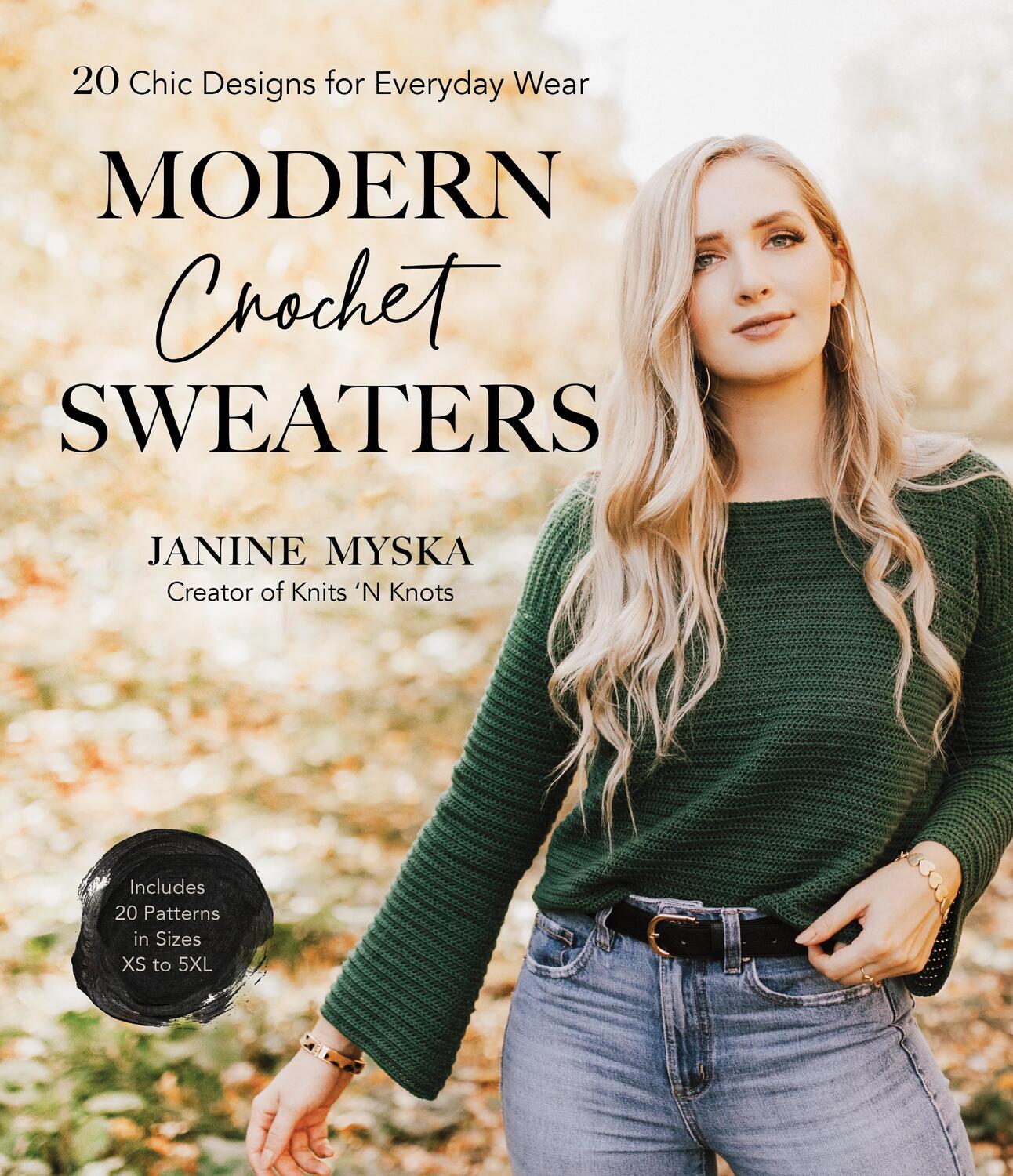 Cover: 9781645673781 | Modern Crochet Sweaters: 20 Chic Designs for Everyday Wear | Myska