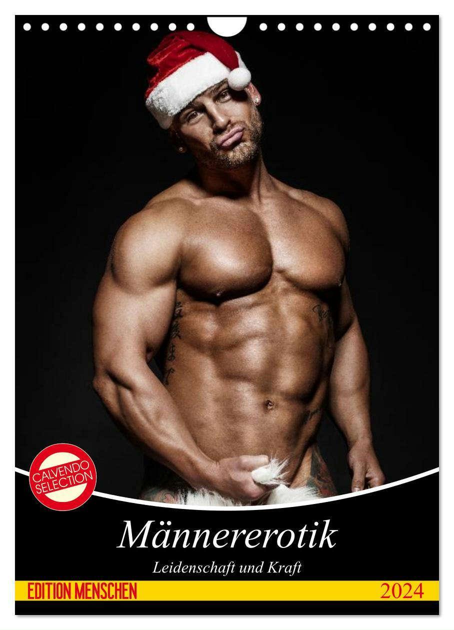 Cover: 9783675755758 | Männererotik. Leidenschaft und Kraft (Wandkalender 2024 DIN A4...