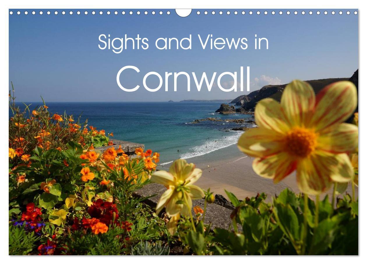 Cover: 9781325896912 | Sights and Views in Cornwall (Wall Calendar 2024 DIN A3 landscape),...