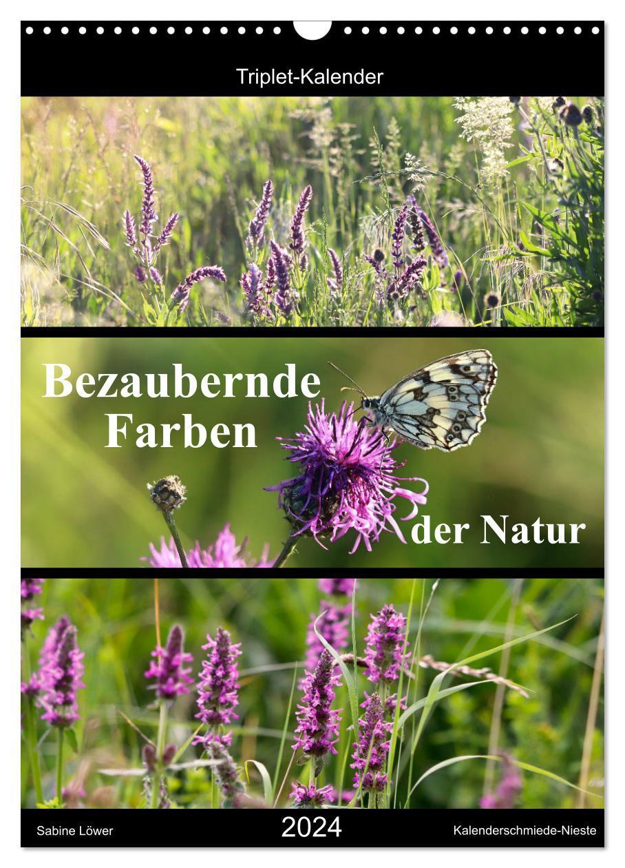 Cover: 9783675545496 | Bezaubernde Farben der Natur (Wandkalender 2024 DIN A3 hoch),...