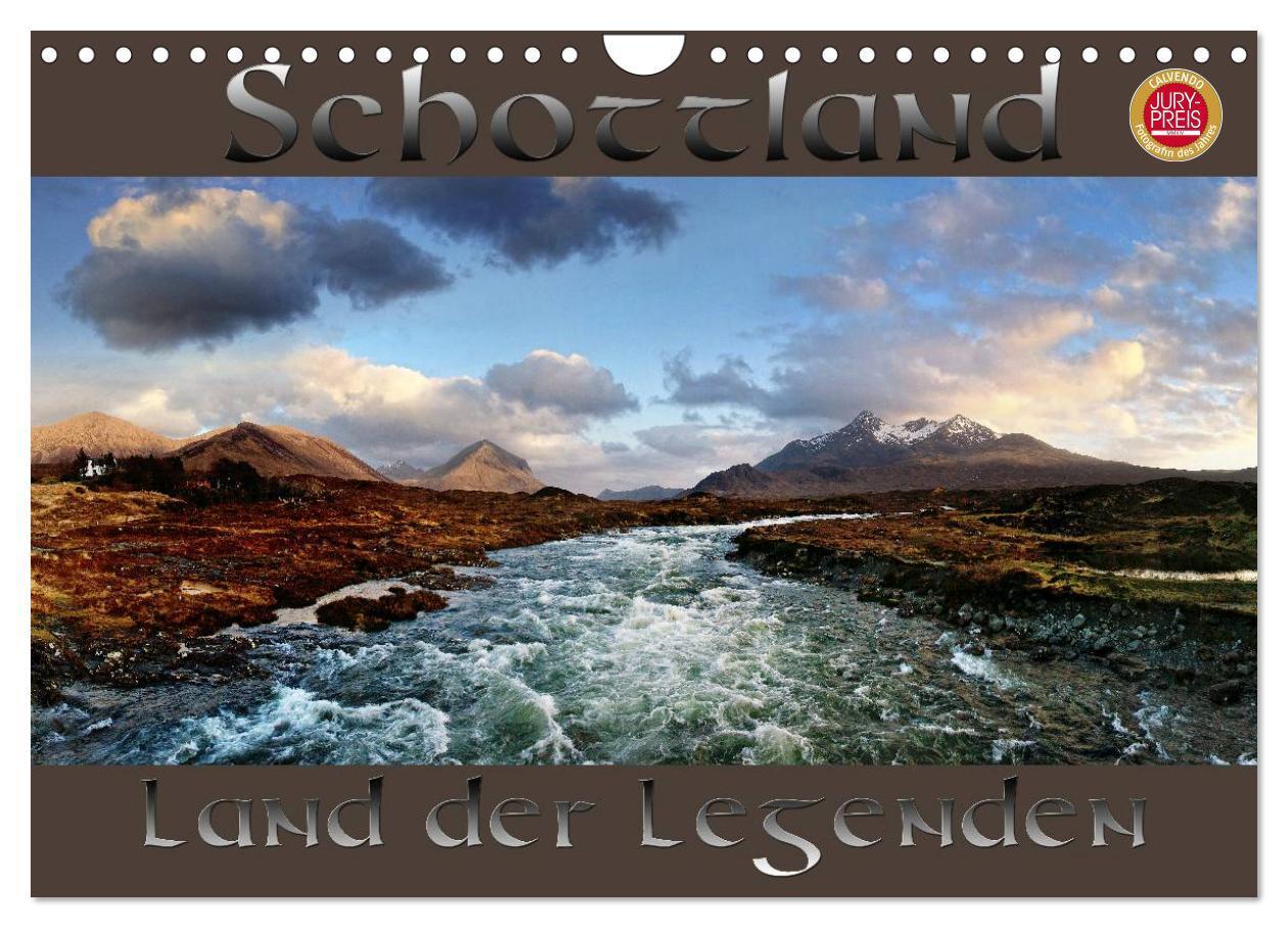 Cover: 9783435719648 | Schottland - Land der Legenden (Wandkalender 2025 DIN A4 quer),...