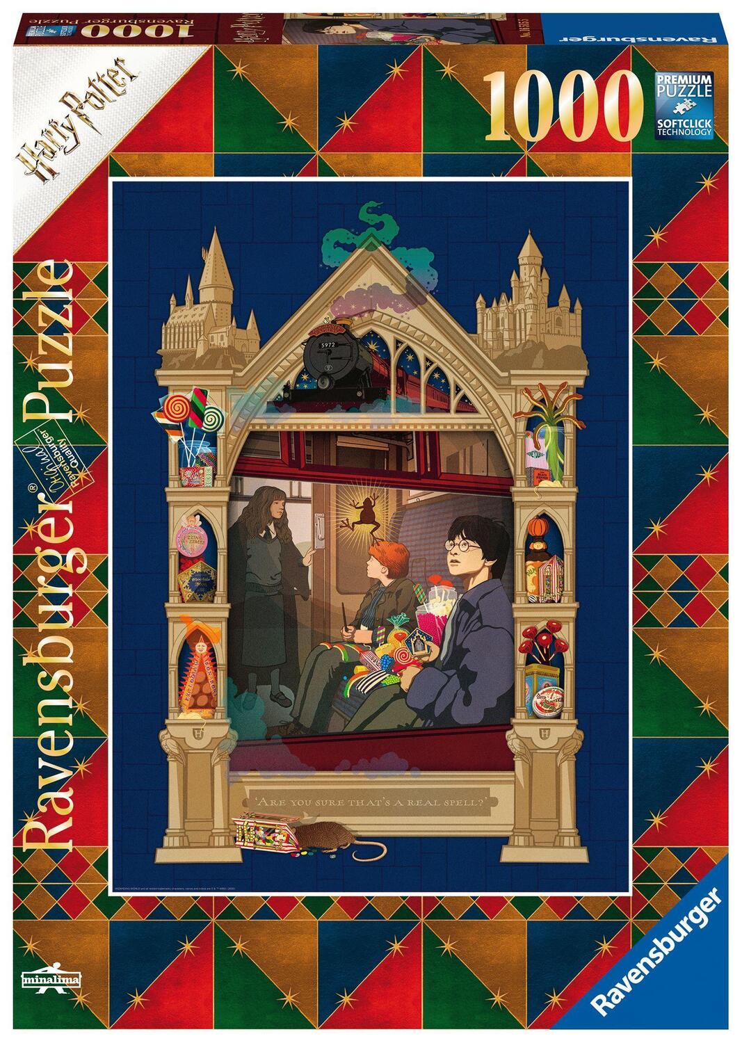 Cover: 4005556165155 | Ravensburger Puzzle 16748 - Harry Potter auf dem Weg nach Hogwarts...