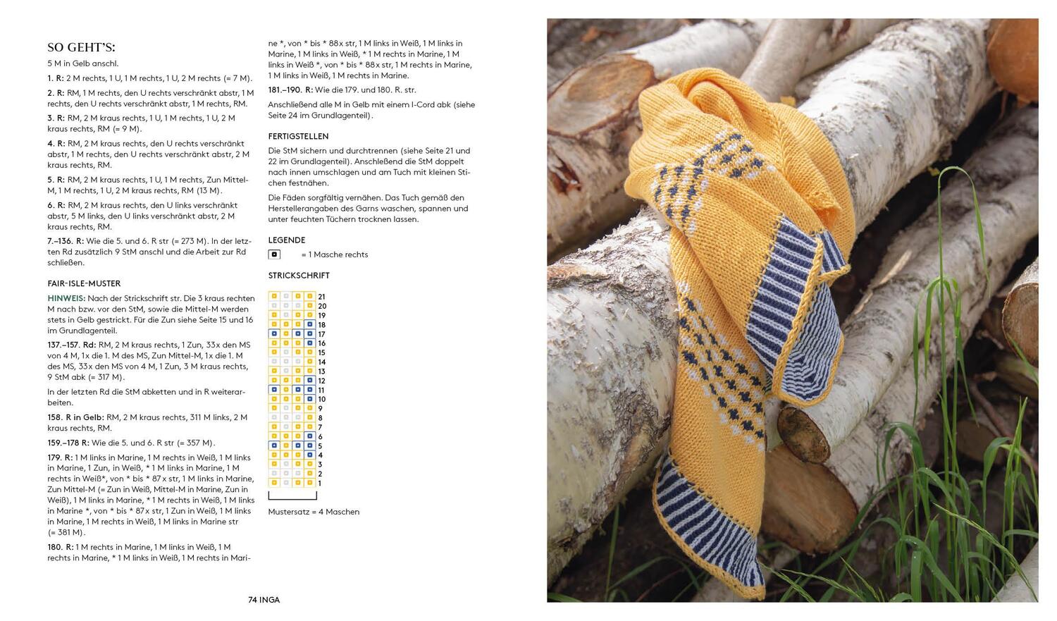 Bild: 9783745901108 | Island-Tücher stricken | Andrea Brauneis | Buch | 128 S. | Deutsch