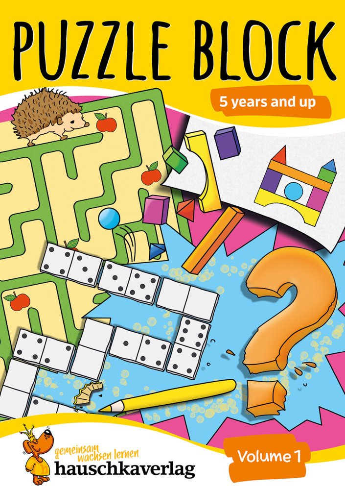 Cover: 9783881007399 | Puzzle Activity Book from 5 Years - Volume 1: Colourful Preschool...