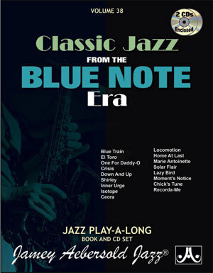 Cover: 635621000384 | Classic Songs From The Blue Note Jazz Era | Jazz Play-Along Vol.38