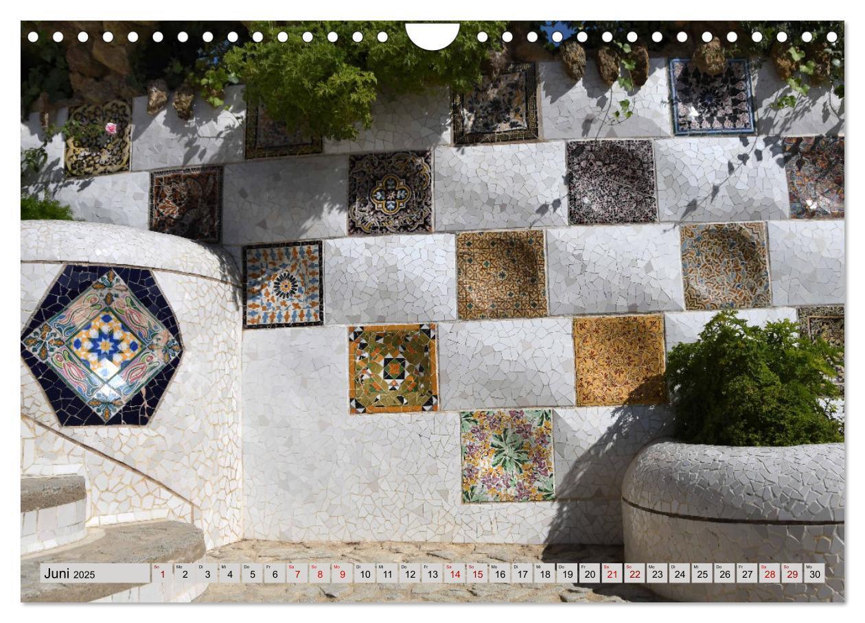 Bild: 9783383931611 | Ein bisschen GAUDI in Barcelona (Wandkalender 2025 DIN A4 quer),...