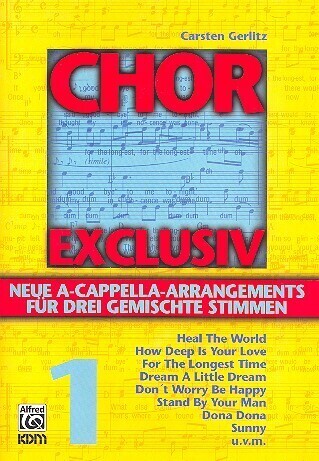 Cover: 9783932051548 | Chor Exclusiv, Chorpartitur. Bd.1 | Broschüre | 48 S. | Deutsch | 2009