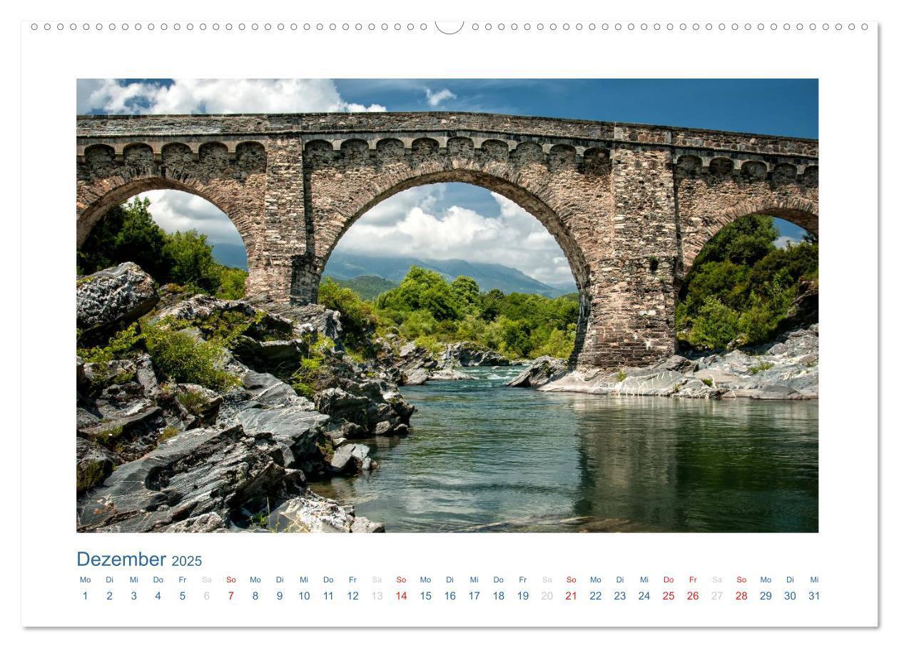 Bild: 9783435796786 | Korsika 2025 (Wandkalender 2025 DIN A2 quer), CALVENDO Monatskalender