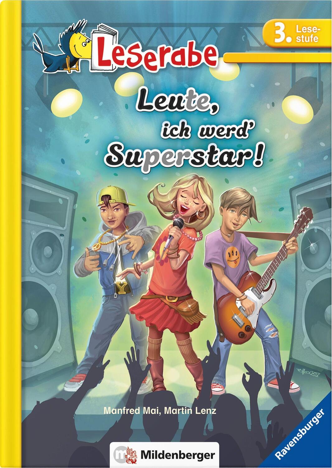 Cover: 9783619144846 | Leserabe - Leute, ich werd' Superstar! | Manfred Mai (u. a.) | Buch