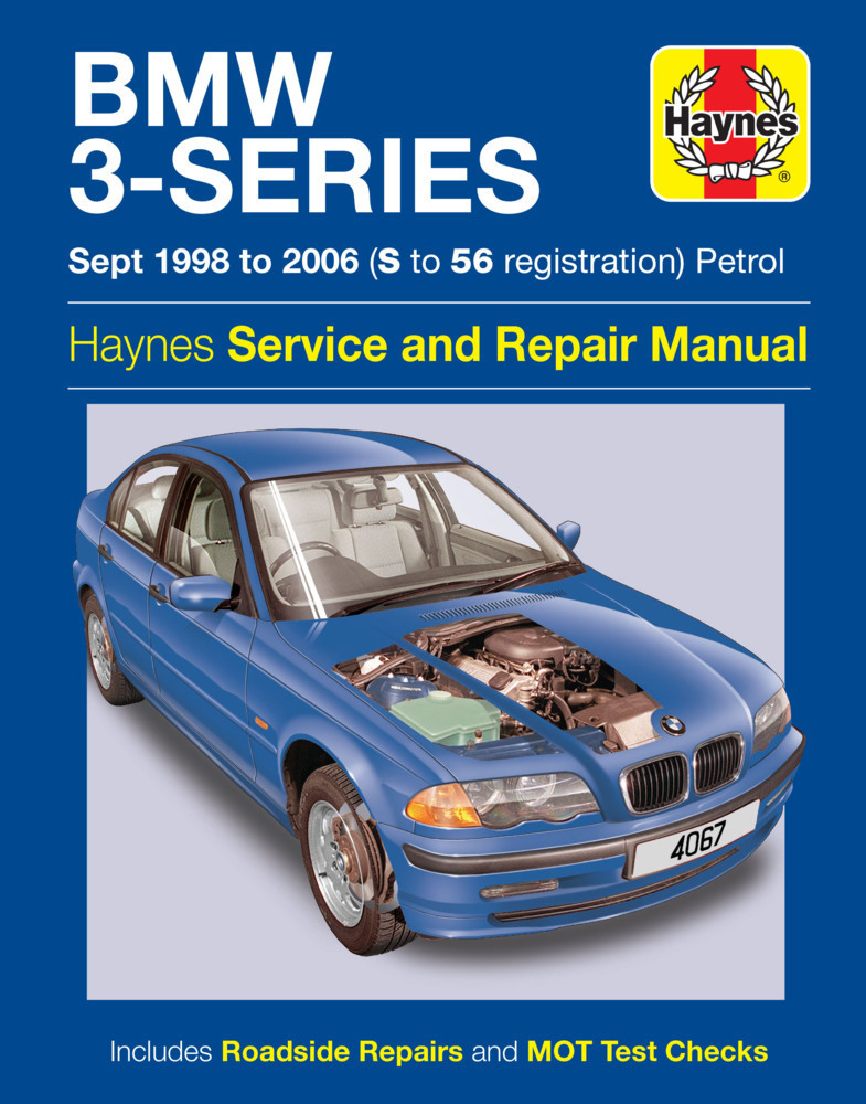 Cover: 9780857339492 | BMW 3-Series Petrol (Sept 98 - 06) Haynes Repair Manual | Publishing