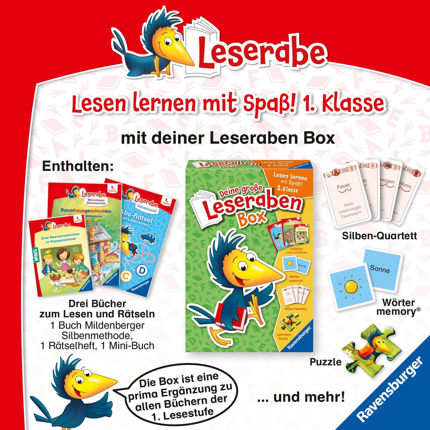 Bild: 9783473463459 | Idas zauberhafter erster Schultag - lesen lernen mit dem Leseraben...