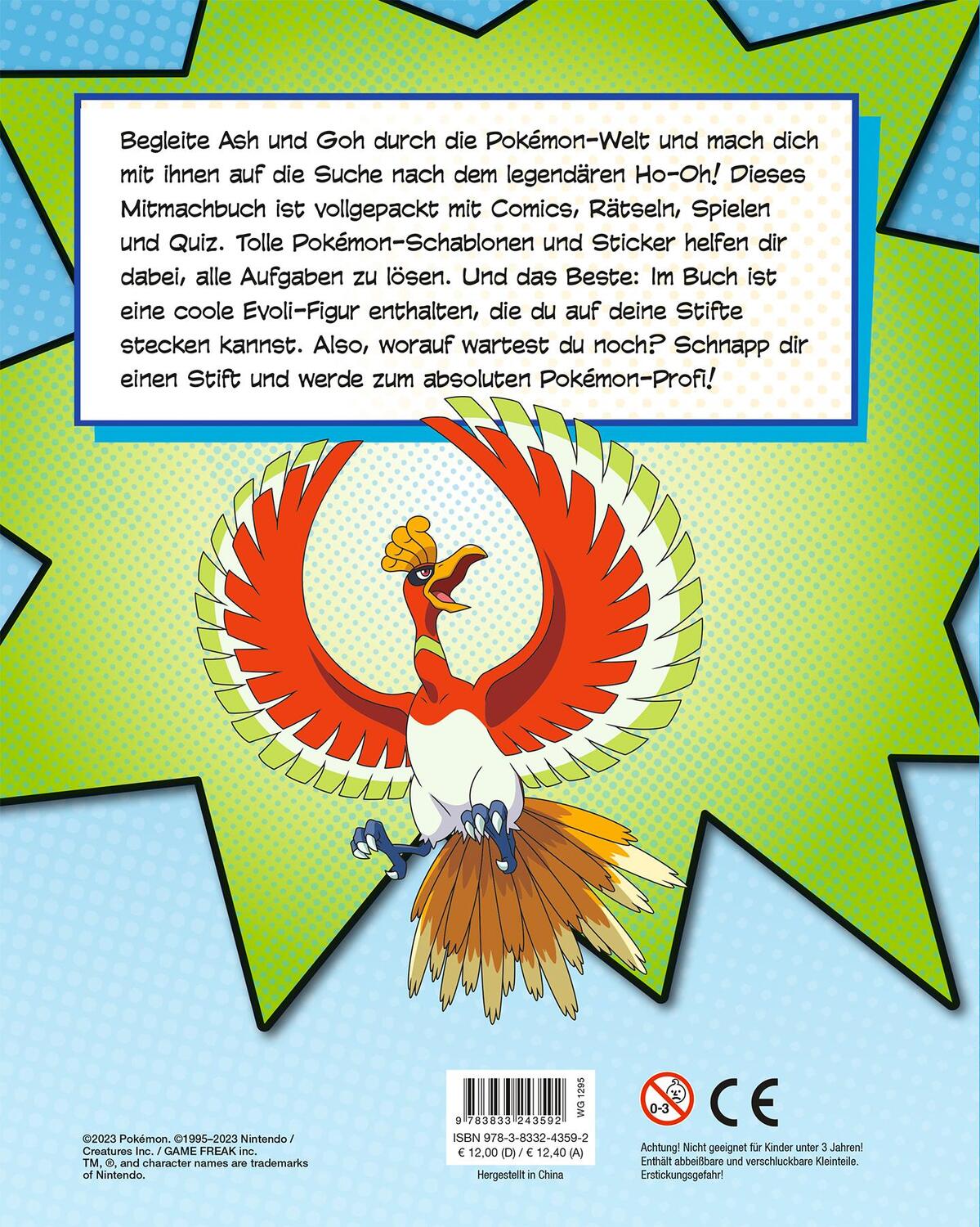 Rückseite: 9783833243592 | Pokémon: Legendäre Abenteuer | Meredith Rusu | Taschenbuch | 48 S.