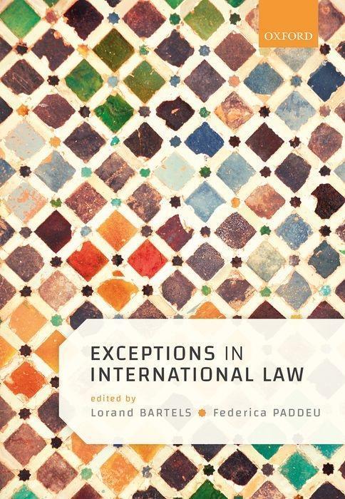 Cover: 9780198789321 | Exceptions in International Law | Lorand Bartels (u. a.) | Buch | 2020